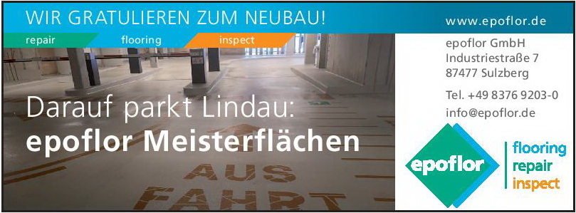 Case Study: Neubau Parkhaus Inselhalle Lindau 2017
