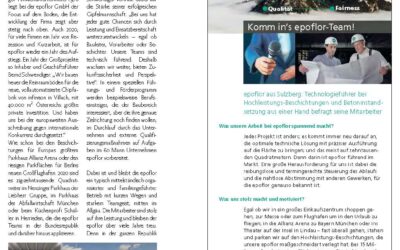 epoflor in Allgäuer Zeitung Sonderbeilage „ArbeitgeberREGION Allgäu“ Oktober 2020