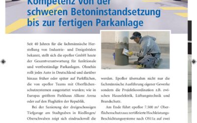 Case Study: Instandsetzung Tiefgarage Riedlingen 2016